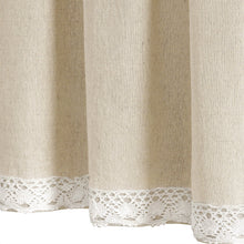 Load image into Gallery viewer, Linen Lace Valance
