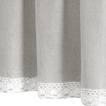 Load image into Gallery viewer, Linen Lace Valance
