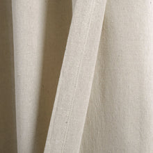 Load image into Gallery viewer, Linen Lace Window Curtain Panel Set
