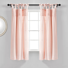 Load image into Gallery viewer, Lydia Ruffle Window Curtain Panel Set
