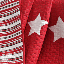 Cargar imagen en el visor de la galería, Star Reversible Cotton Throw
