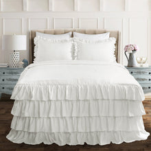 Carregar imagem no visualizador da galeria, Allison Ruffle Skirt Bedspread Set
