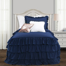 Carregar imagem no visualizador da galeria, Allison Ruffle Skirt Bedspread Set
