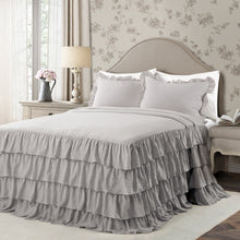 Carregar imagem no visualizador da galeria, Allison Ruffle Skirt Bedspread Set
