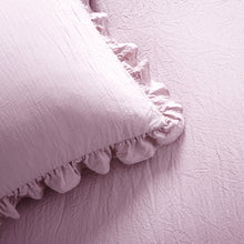 Carregar imagem no visualizador da galeria, Allison Ruffle Skirt Bedspread Set
