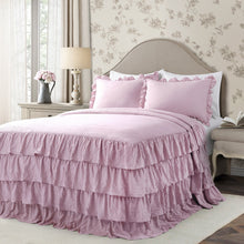 Cargar imagen en el visor de la galería, Allison Ruffle Skirt Bedspread Set
