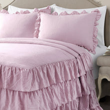 Carregar imagem no visualizador da galeria, Allison Ruffle Skirt Bedspread Set
