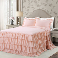 Cargar imagen en el visor de la galería, Allison Ruffle Skirt Bedspread Set
