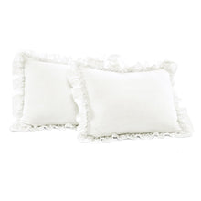 Load image into Gallery viewer, Ella Ruffle Lace 3 Piece Comforter Set
