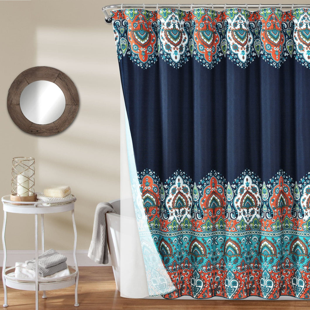 Bohemian Meadow Shower Curtain 14 Piece Complete Set