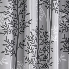 Cargar imagen en el visor de la galería, Linear Tree Insulated Rod Pocket Blackout Curtain Panel Set
