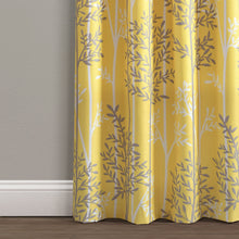 Load image into Gallery viewer, Linear Tree Insulated Rod Pocket Blackout Curtain Panel Set
