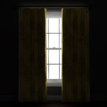 Load image into Gallery viewer, Linear Tree Insulated Rod Pocket Blackout Curtain Panel Set
