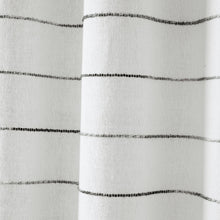 Load image into Gallery viewer, Ombre Stripe Yarn Dyed Recycled Cotton Blend Window Curtain Panel Set
