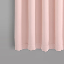 Carregar imagem no visualizador da galeria, Insulated Knotted Tab Top Blackout Window Curtain Panel Set
