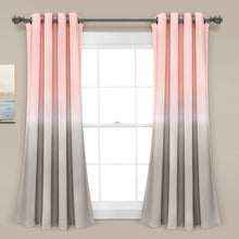 Load image into Gallery viewer, Umbre Fiesta Light Filtering Window Curtain Panel Set
