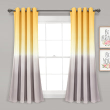 Load image into Gallery viewer, Umbre Fiesta Light Filtering Window Curtain Panel Set
