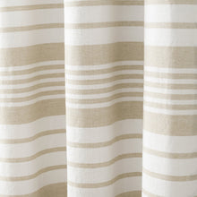 Cargar imagen en el visor de la galería, Nantucket Yarn Dyed Tassel Fringe Shower Curtain
