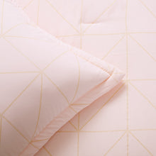 Cargar imagen en el visor de la galería, Trio Geo Metallic Print Comforter Set
