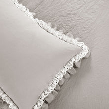 Load image into Gallery viewer, Ella Ruffle Lace 3 Piece Bedspread Set
