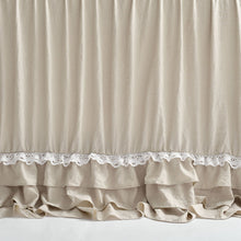 Load image into Gallery viewer, Ella Ruffle Lace 3 Piece Bedspread Set
