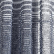 Load image into Gallery viewer, Farmhouse Ombre Stripe Grommet Sheer Window Curtain Panel Set
