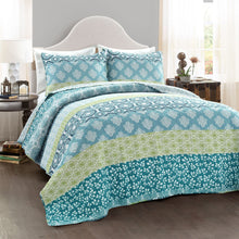 Load image into Gallery viewer, Bohemian Stripe Quilt 3 Piece Set
