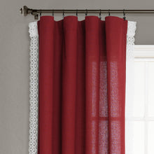 Cargar imagen en el visor de la galería, Rosalie Faux Linen Window Panel Set
