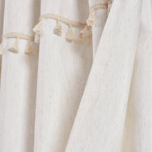 Cargar imagen en el visor de la galería, Ivy Tassel Window Curtain Panel Set
