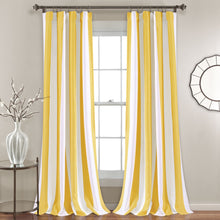 Load image into Gallery viewer, Wilbur Stripe Light Filtering Window Curtain Set
