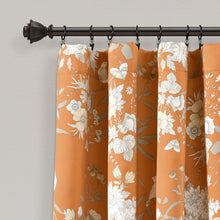 Load image into Gallery viewer, Botanical Garden Light Filtering Window Curtain Panel Set
