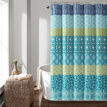 Cargar imagen en el visor de la galería, Bohemian Stripe Shower Curtain
