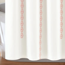 Load image into Gallery viewer, Stripe Medallion Shower Curtain
