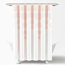 Load image into Gallery viewer, Stripe Medallion Shower Curtain
