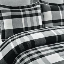 Cargar imagen en el visor de la galería, Farmhouse Yarn Dyed Plaid Comforter 5 Piece Set
