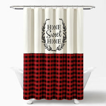 Carregar imagem no visualizador da galeria, Home Sweet Home Wreath Shower Curtain
