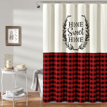 Load image into Gallery viewer, Home Sweet Home Wreath Shower Curtain
