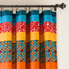 Cargar imagen en el visor de la galería, Boho Stripe Window Curtain Panel Set
