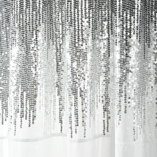 Load image into Gallery viewer, Shimmer Sequins Window Curtain Panel Set
