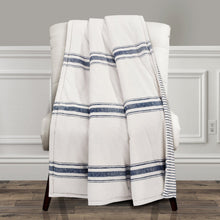 Load image into Gallery viewer, Farmhouse Stripe Throw
