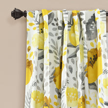 Cargar imagen en el visor de la galería, Poppy Garden Light Filtering Window Curtain Panel Set
