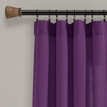 Carregar imagem no visualizador da galeria, Linen Button Window Curtain Panel
