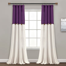 Carregar imagem no visualizador da galeria, Linen Button Window Curtain Panel
