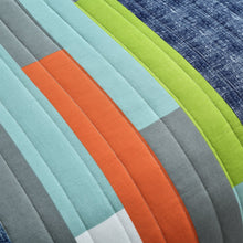 Cargar imagen en el visor de la galería, Shelly Stripe Quilt Set
