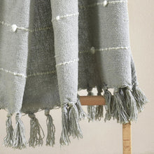 Cargar imagen en el visor de la galería, Boho Tufted Cotton Woven Tassel Fringe Throw
