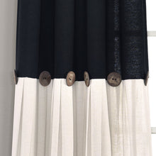 Carregar imagem no visualizador da galeria, Linen Button Window Curtain Panel
