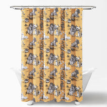 Cargar imagen en el visor de la galería, French Country Toile Shower Curtain
