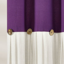 Carregar imagem no visualizador da galeria, Linen Button Shower Curtain
