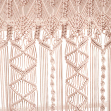 Load image into Gallery viewer, Boho Macrame Textured Cotton Valance
