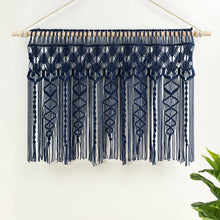 Load image into Gallery viewer, Boho Macrame Textured Cotton Valance
